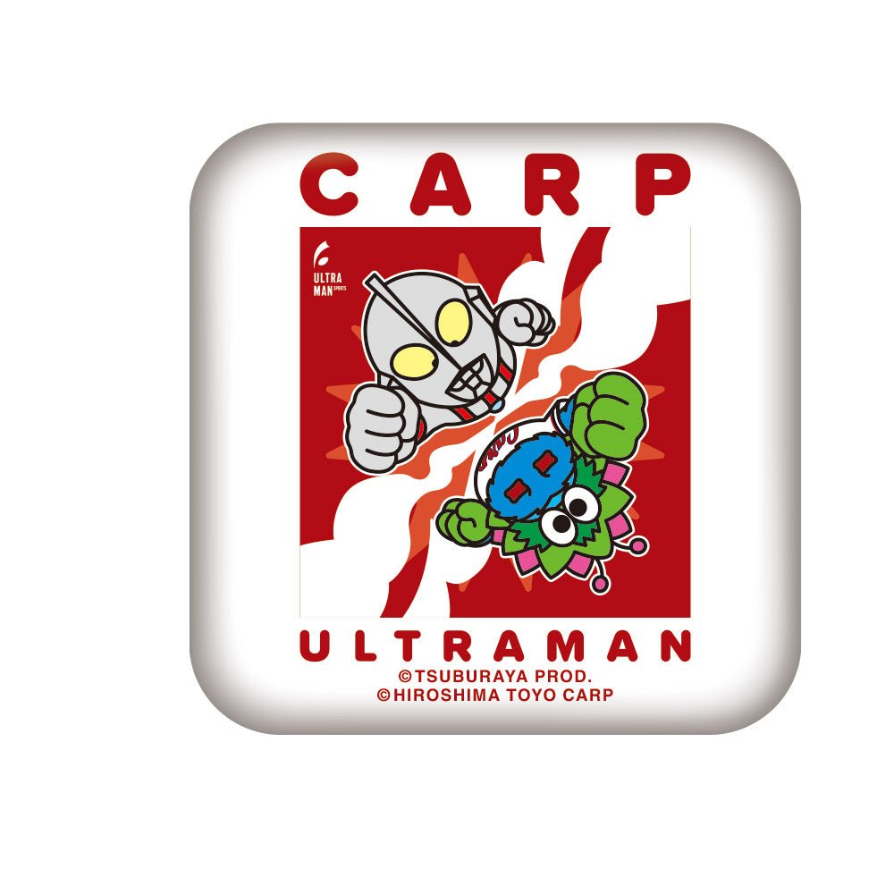 ULTRAMAN ウルトラマン (シリーズ 60周年 ) - ウルトラマン2024×広島東洋カープコラボ / デフォルメ / バッジ - PGS